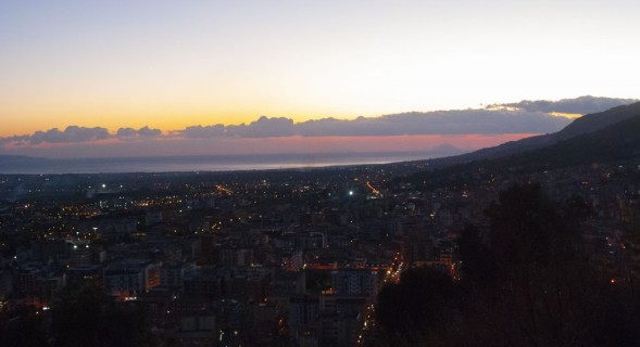 Panorama della città e vista sullo Stromboli