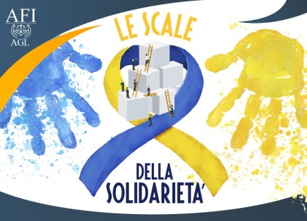 "Le scale della solidarietà" a cura dell'Associazione forense italiana