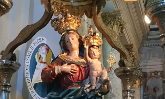 La Vergine di Visora immagine simbolo del mese mariano in cattedrale